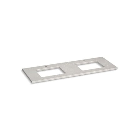 Kohler Quartz 61 Top W/ 2 Rect Um Cutout Ns 28258-ESR